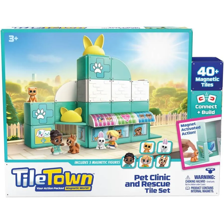 PET CLINIC AND RESCUE TILE SET