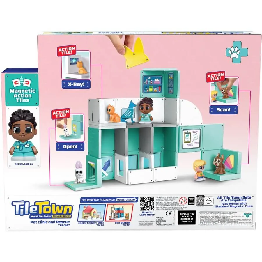 PET CLINIC AND RESCUE TILE SET