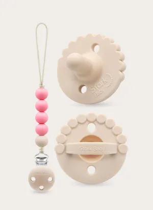 PETAL Bloom Set in Latte/Fuchsia