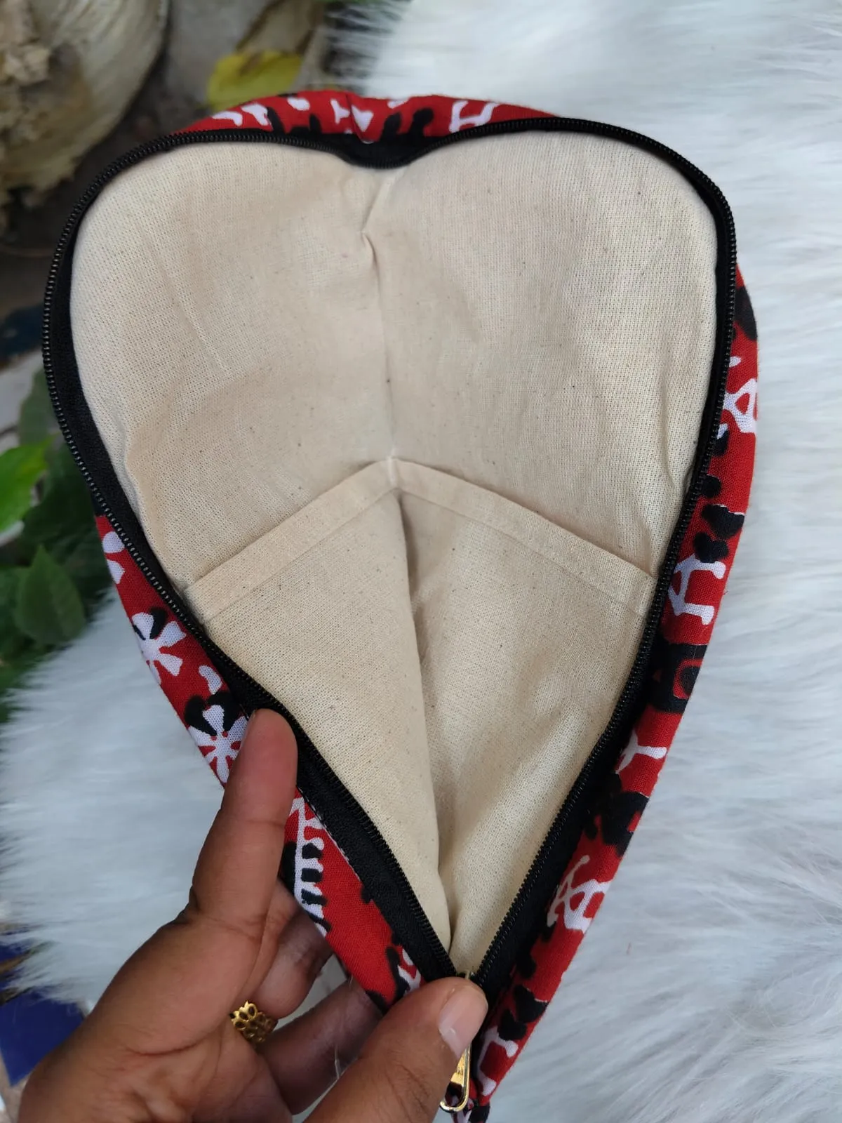 Phone Holder Red Tribal Print