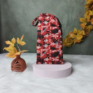 Phone Holder Red Tribal Print
