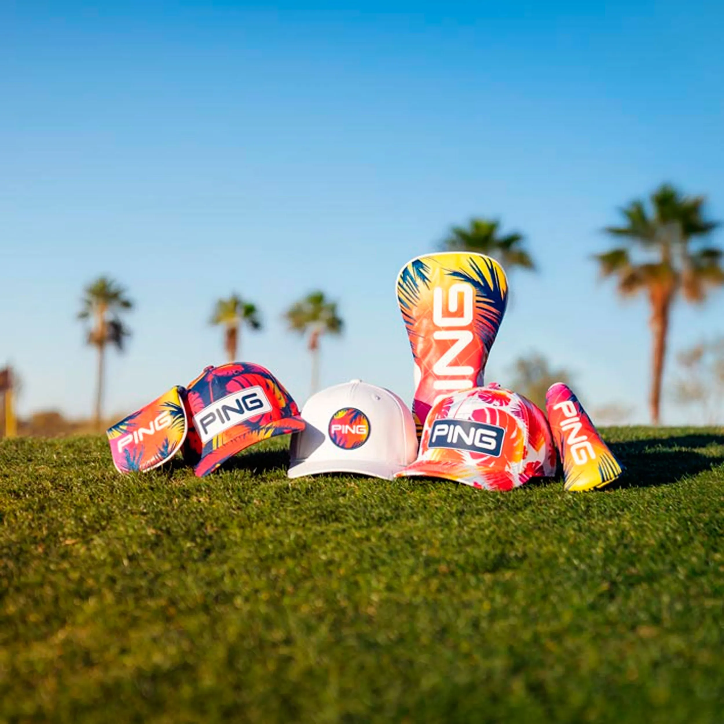 Ping Electric Sunset 251 Blade Putter Headcover