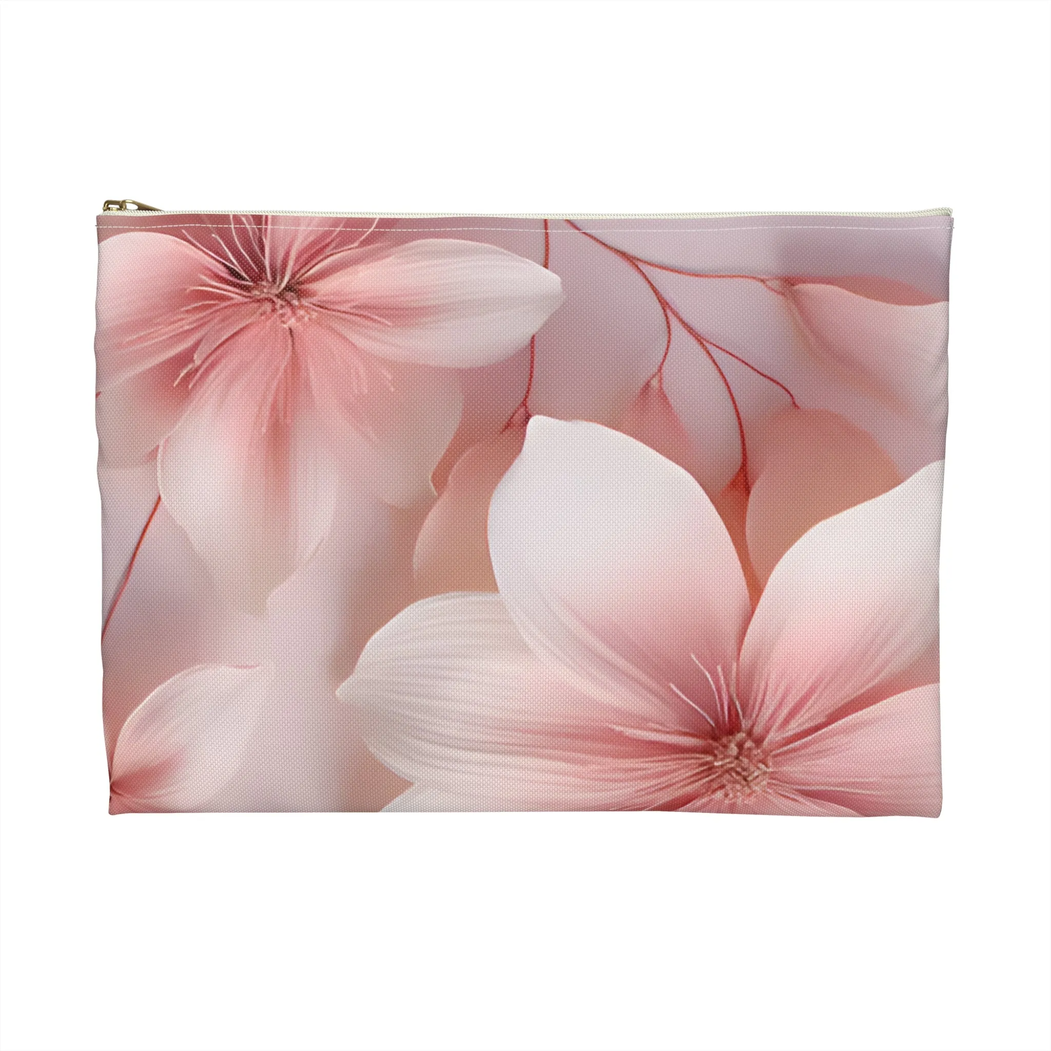Pink Petals Cosmetic Travel Bag