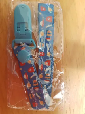Planets Pacifier Clip