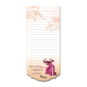 Power in the Name Magnetic Note Pad
