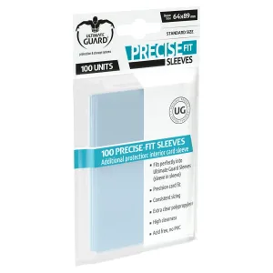 Precise-Fit Sleeves Standard Size Transparent (100)