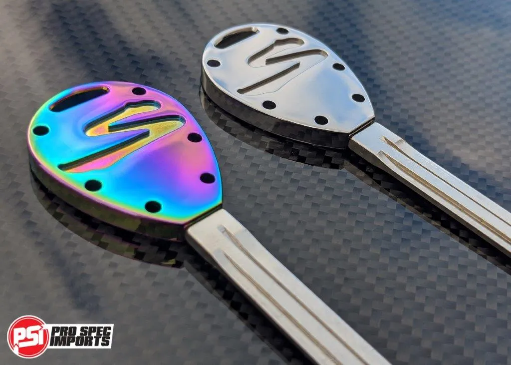 Premium Polished - Titanium Mk4 Supra Key