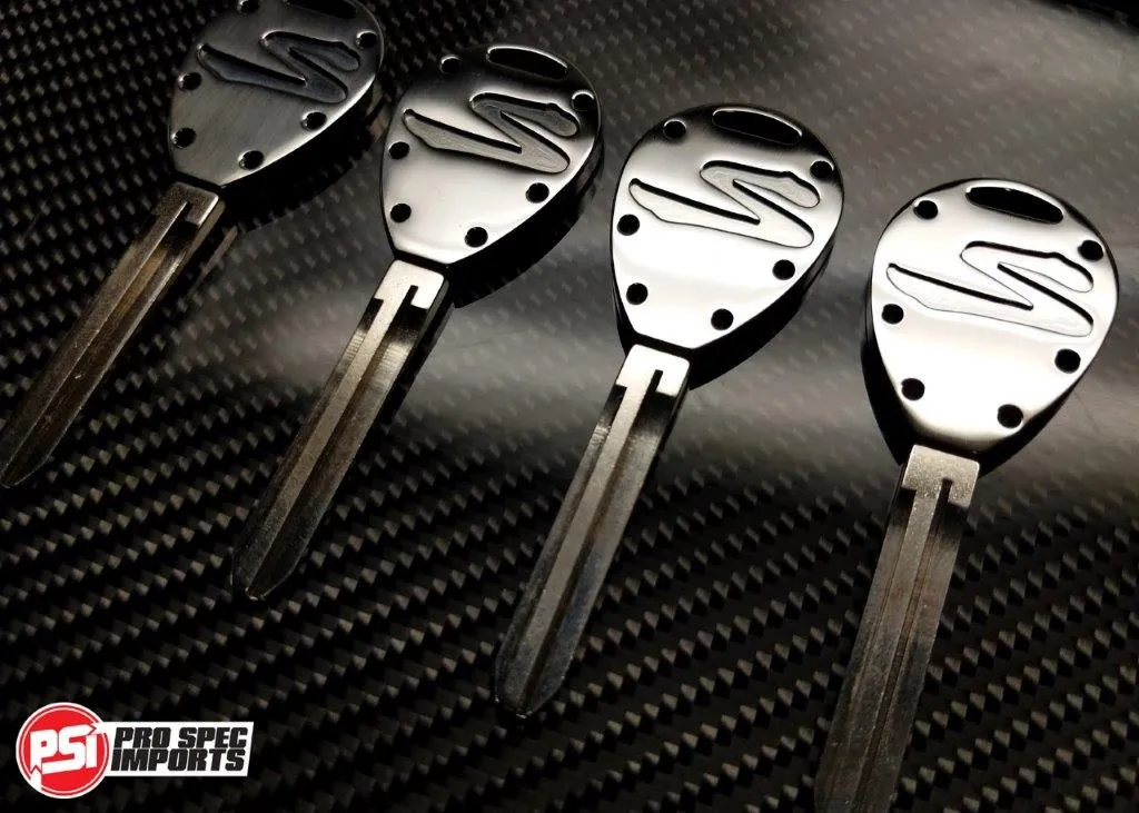 Premium Polished - Titanium Mk4 Supra Key