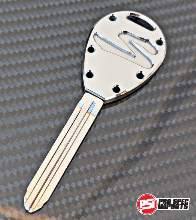 Premium Polished - Titanium Mk4 Supra Key