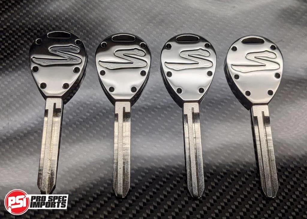 Premium Polished - Titanium Mk4 Supra Key