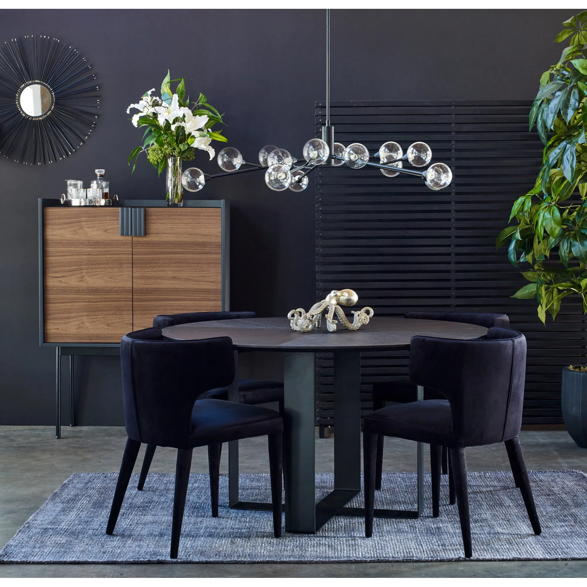Privacy-Perfect Aluminum & Wood Room Divider