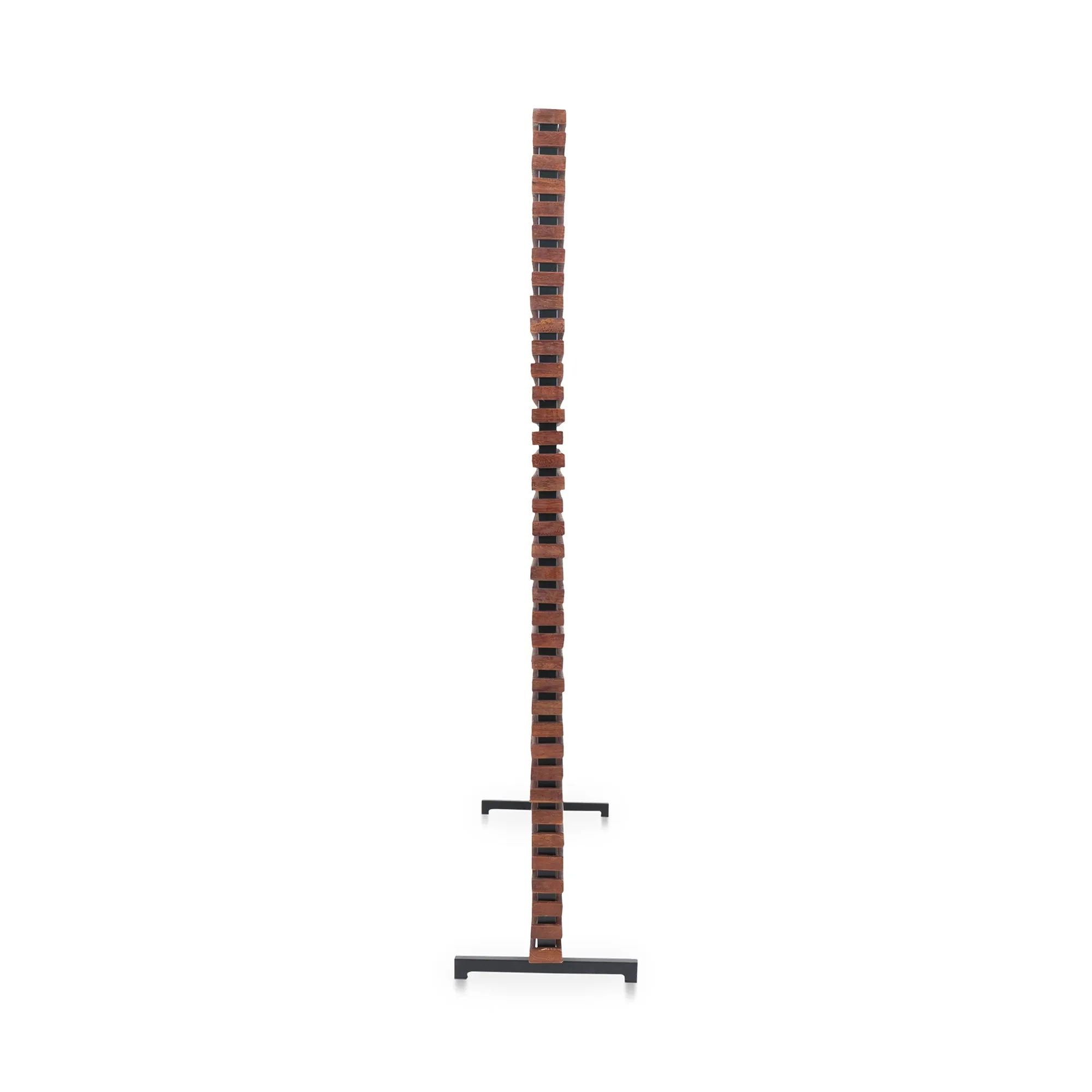 Privacy-Perfect Aluminum & Wood Room Divider