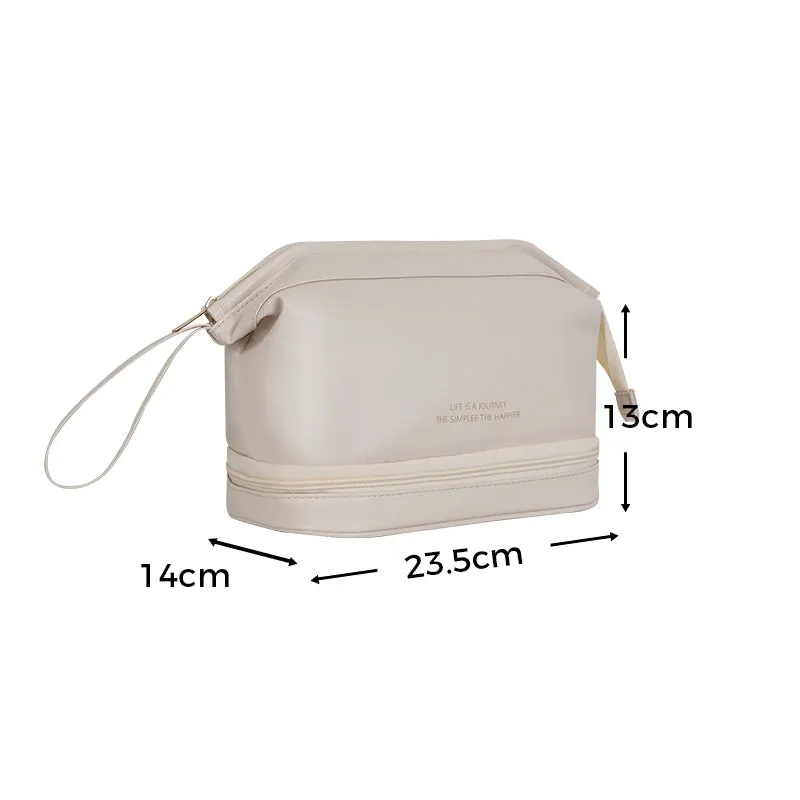 PU Portable Travel Cosmetic Storage Bag