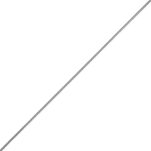 Pyöreä kaulaketju käärmeketju 1.2mm 40 5cm (Teräs 316L)
