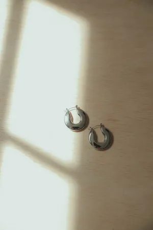 Rae by Alter Ego: Ins 18K Plated Stainless Steel U Shape Earring