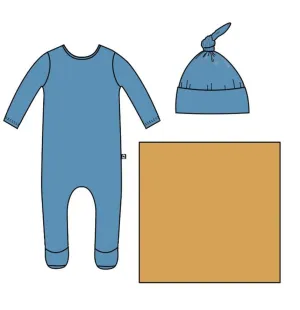 RAGS Essential Newborn Bundle - Parsian Blue