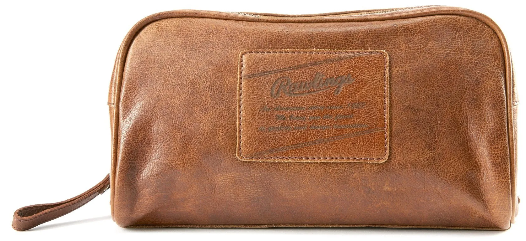 Rawlings Men's Rugged Leather Travel Kit