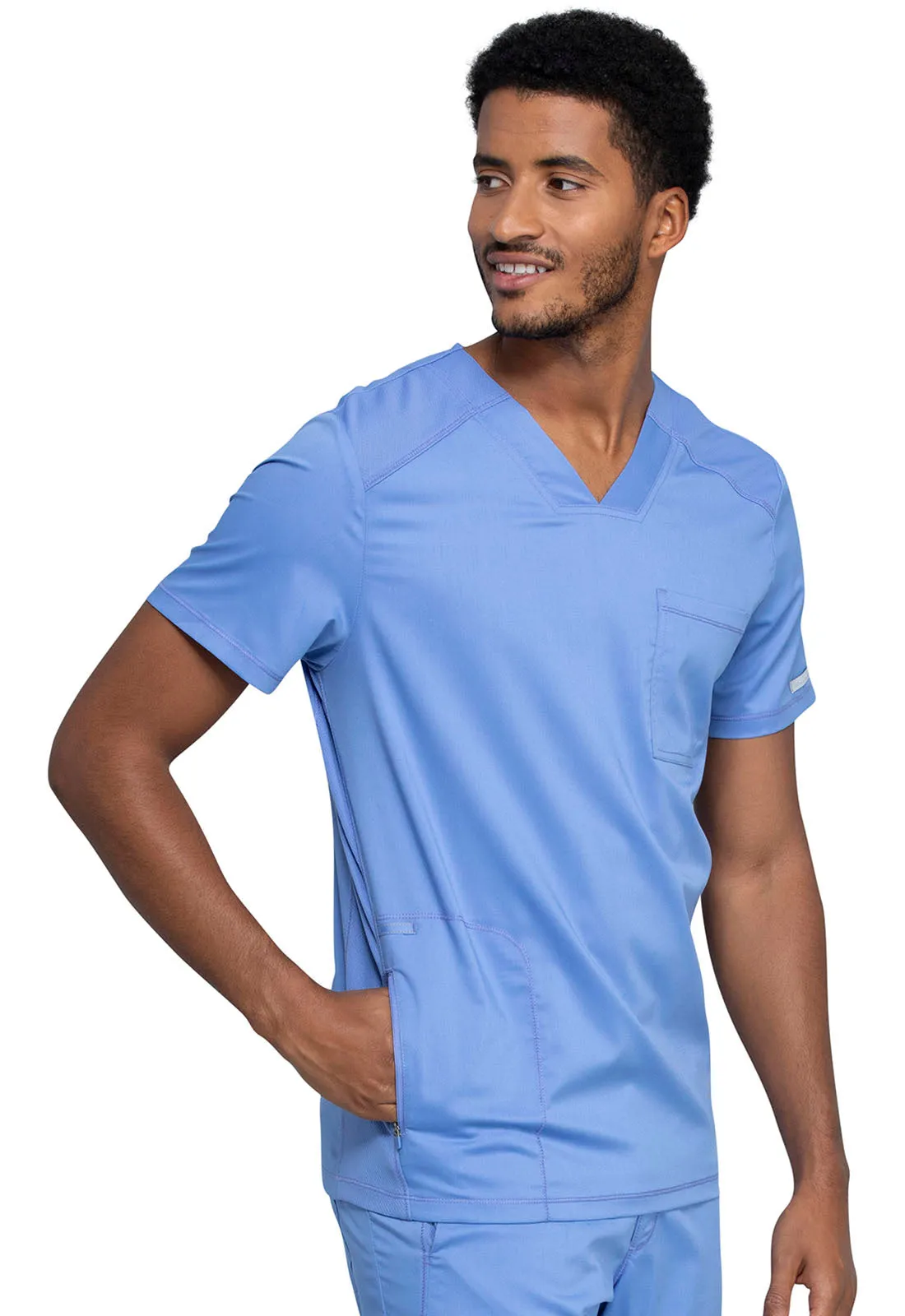 Revolution WW603 Men's V-Neck Top Ciel