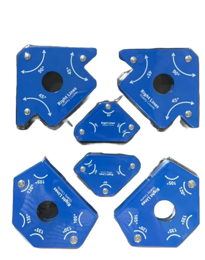 RIGHT LINES 6PCS WELDING MAGNET SET