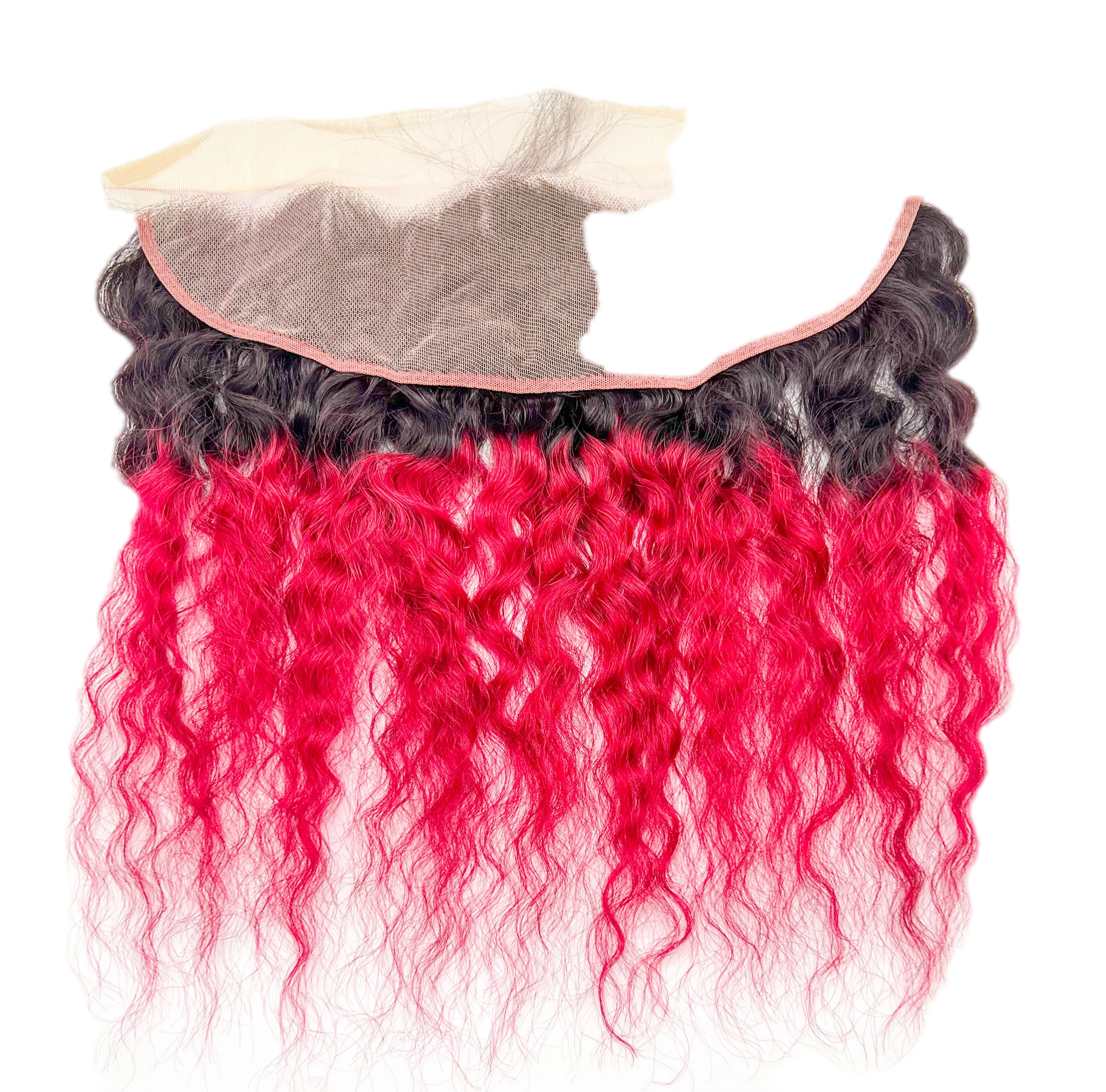 RIO Bohemian Frontal Ear to Ear 13X4  Wine
