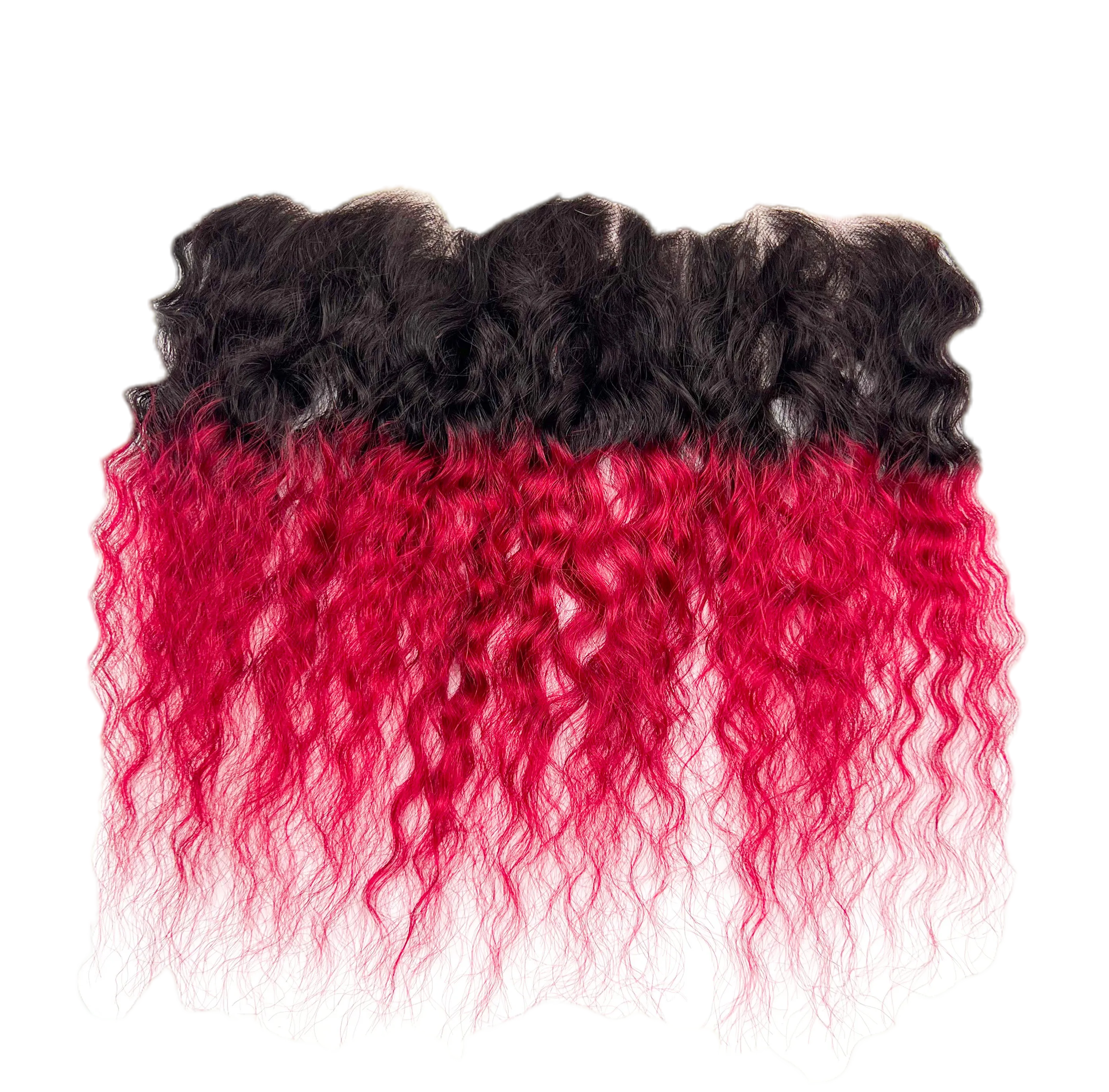 RIO Bohemian Frontal Ear to Ear 13X4  Wine