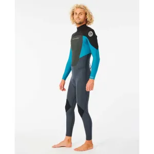 Rip Curl Omega 4/3mm Back Zip Wetsuit  - Blue