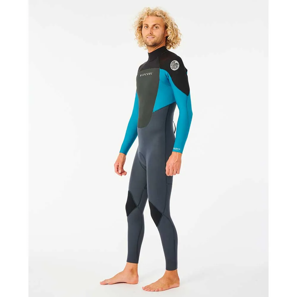 Rip Curl Omega 4/3mm Back Zip Wetsuit  - Blue