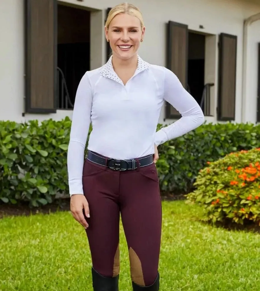 R.J. Classics Ladies Anna Breech | Deep Currant