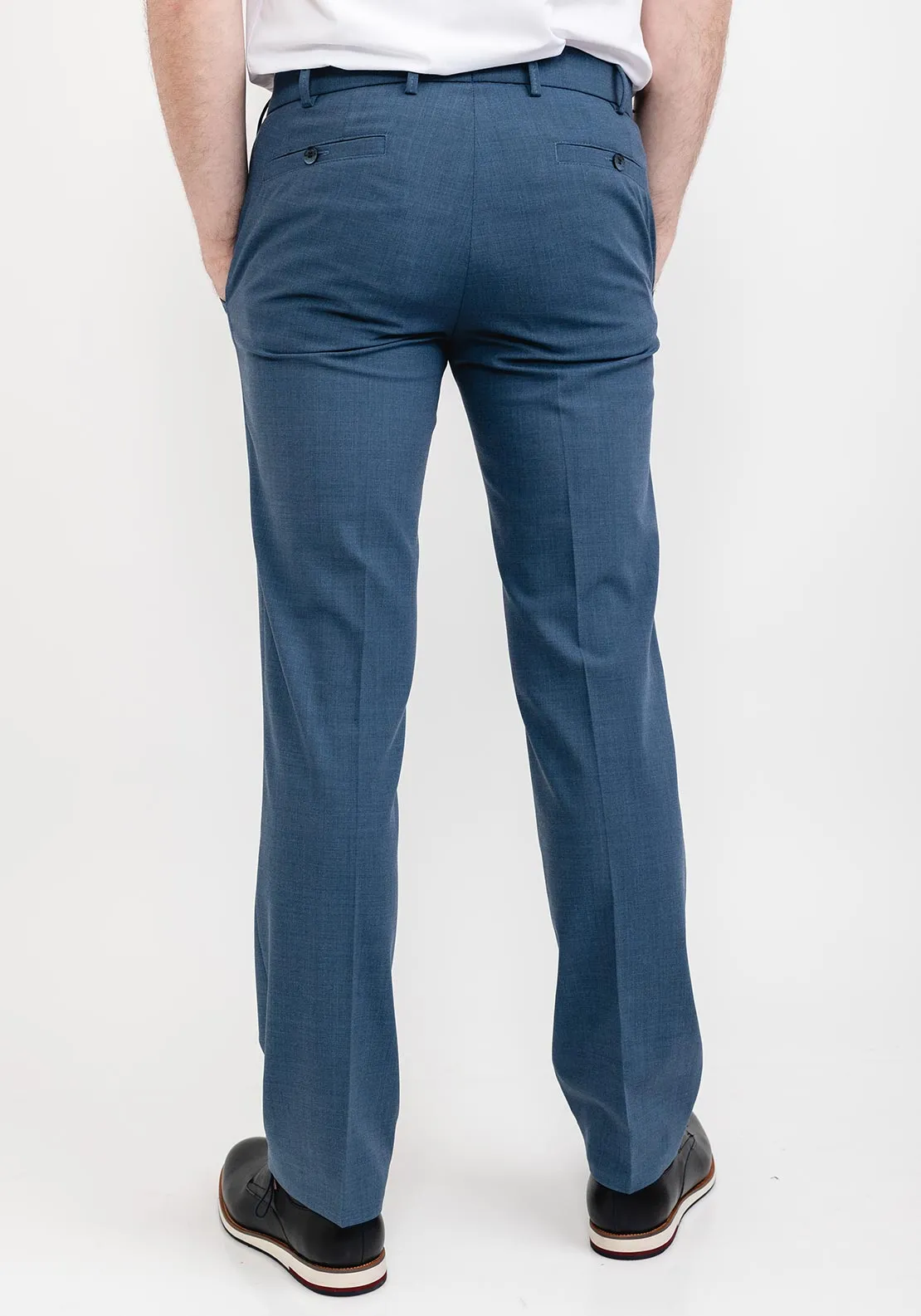 Roma Regular Tropical Chinos in Denim