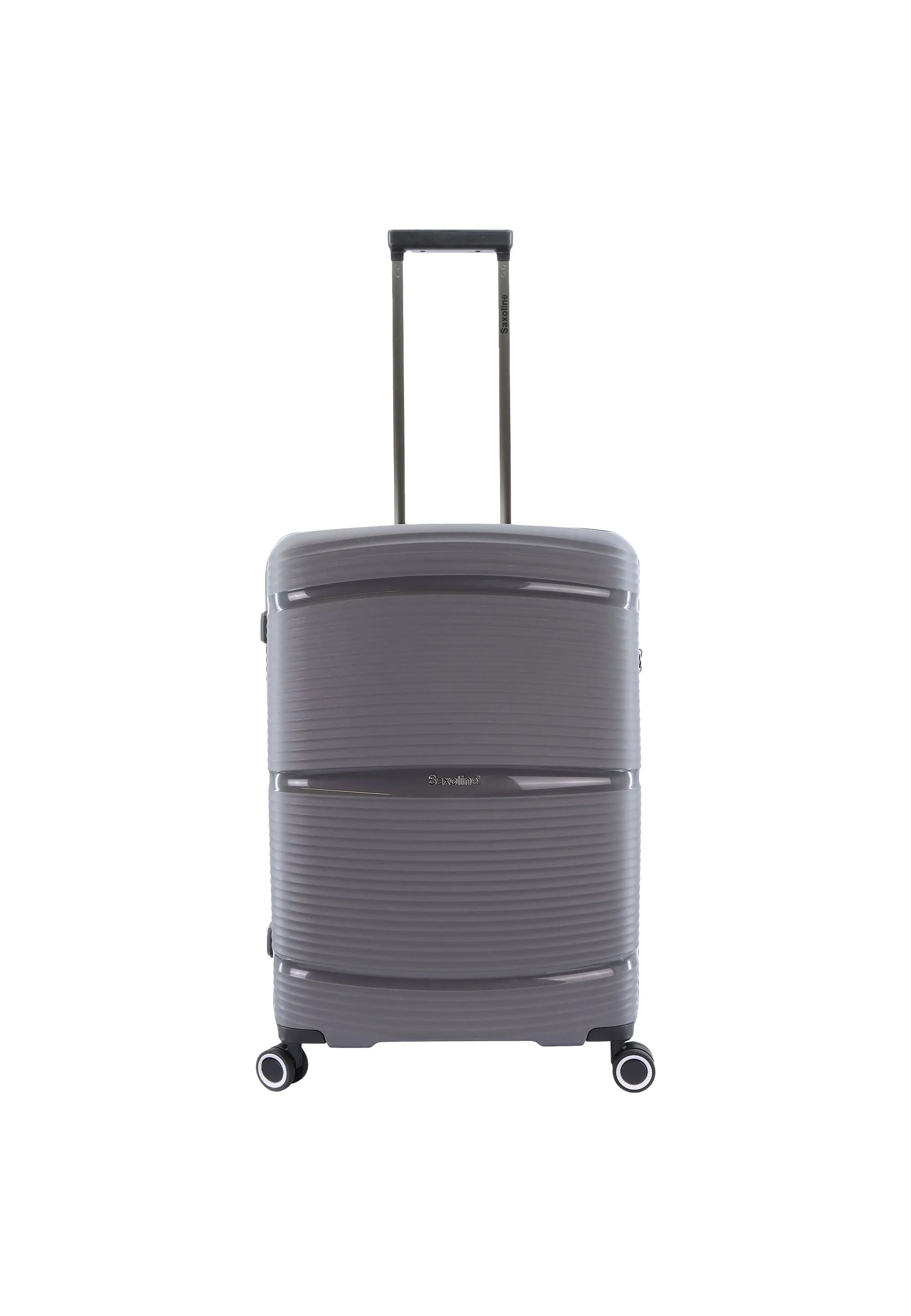 Saxoline Taupe Hard Luggage / Trolley / Suitcase
