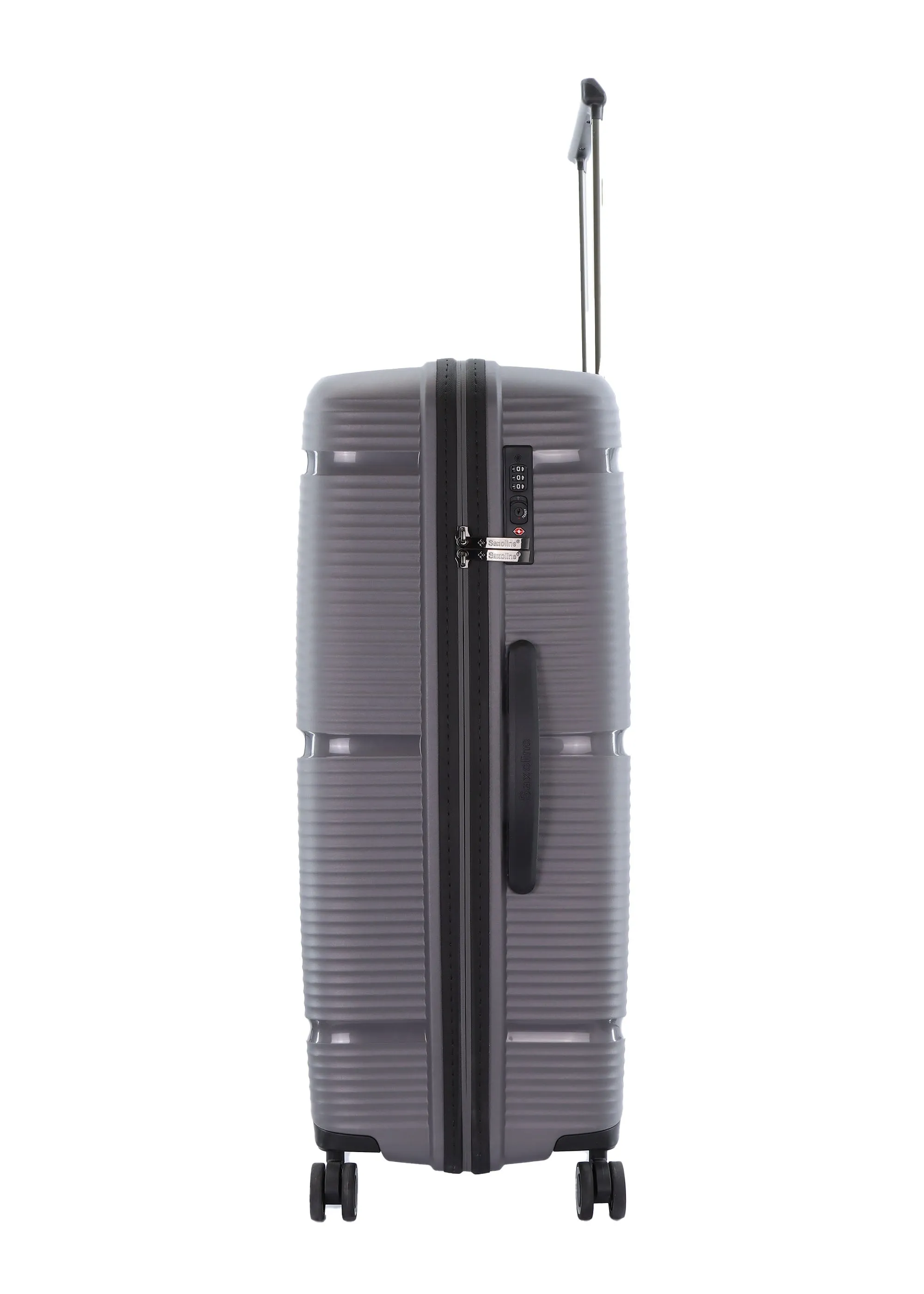 Saxoline Taupe Hard Luggage / Trolley / Suitcase
