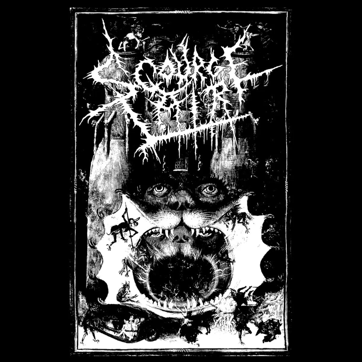 SCOURGE LAIR - Abominable Entities (2017 Demo / 2021 Reissue) TAPE [SEALED]
