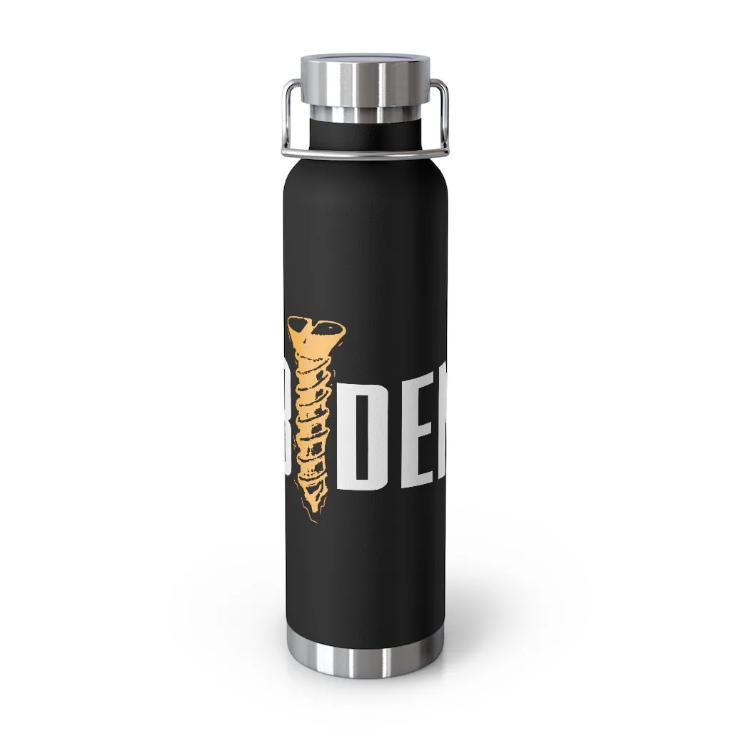 Screw Biden Copper Vacuum Insulated Bottle, 22oz