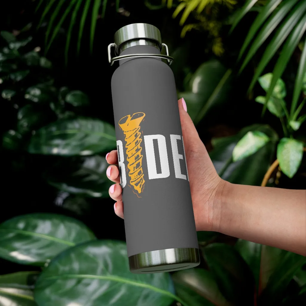 Screw Biden Copper Vacuum Insulated Bottle, 22oz