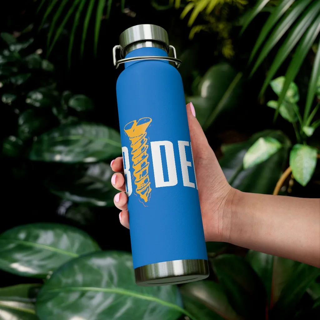 Screw Biden Copper Vacuum Insulated Bottle, 22oz
