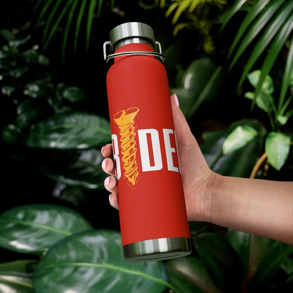 Screw Biden Copper Vacuum Insulated Bottle, 22oz