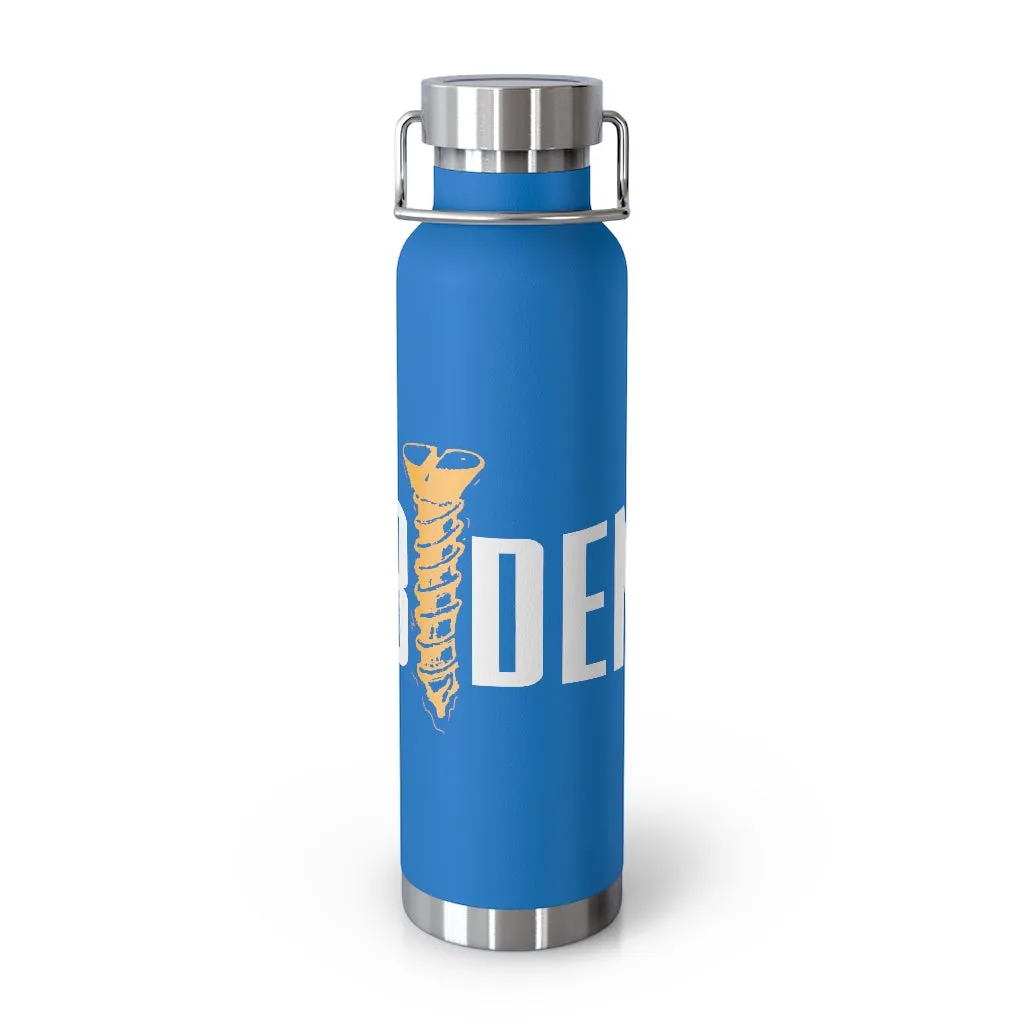 Screw Biden Copper Vacuum Insulated Bottle, 22oz