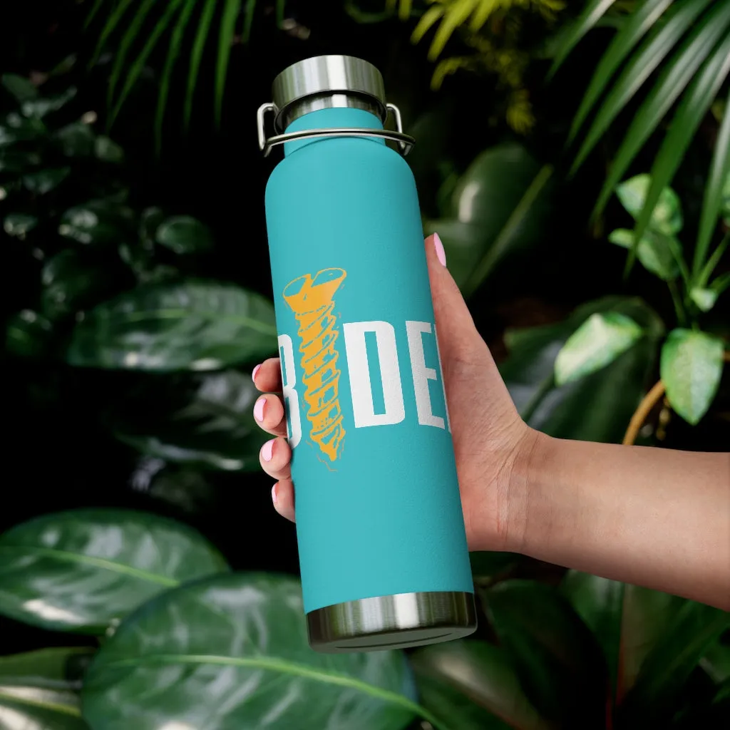Screw Biden Copper Vacuum Insulated Bottle, 22oz