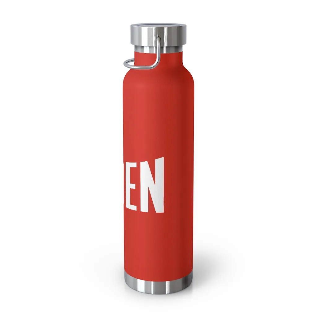 Screw Biden Copper Vacuum Insulated Bottle, 22oz