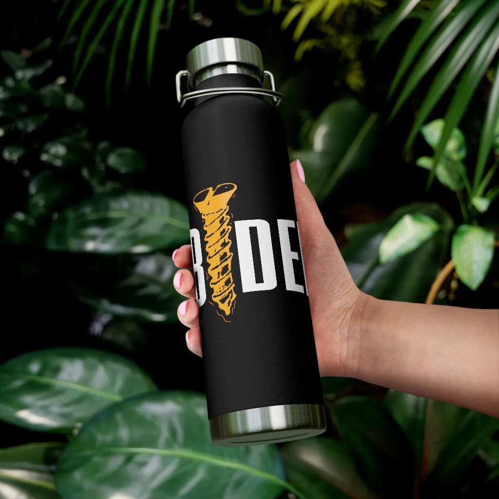 Screw Biden Copper Vacuum Insulated Bottle, 22oz