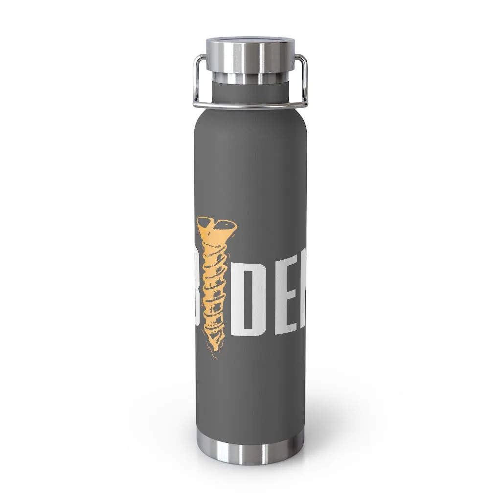 Screw Biden Copper Vacuum Insulated Bottle, 22oz
