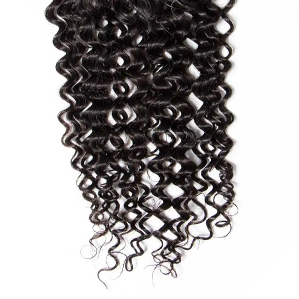 Sdamey Brazilian Curly Wave Human Hair 6X6 Lace Closure