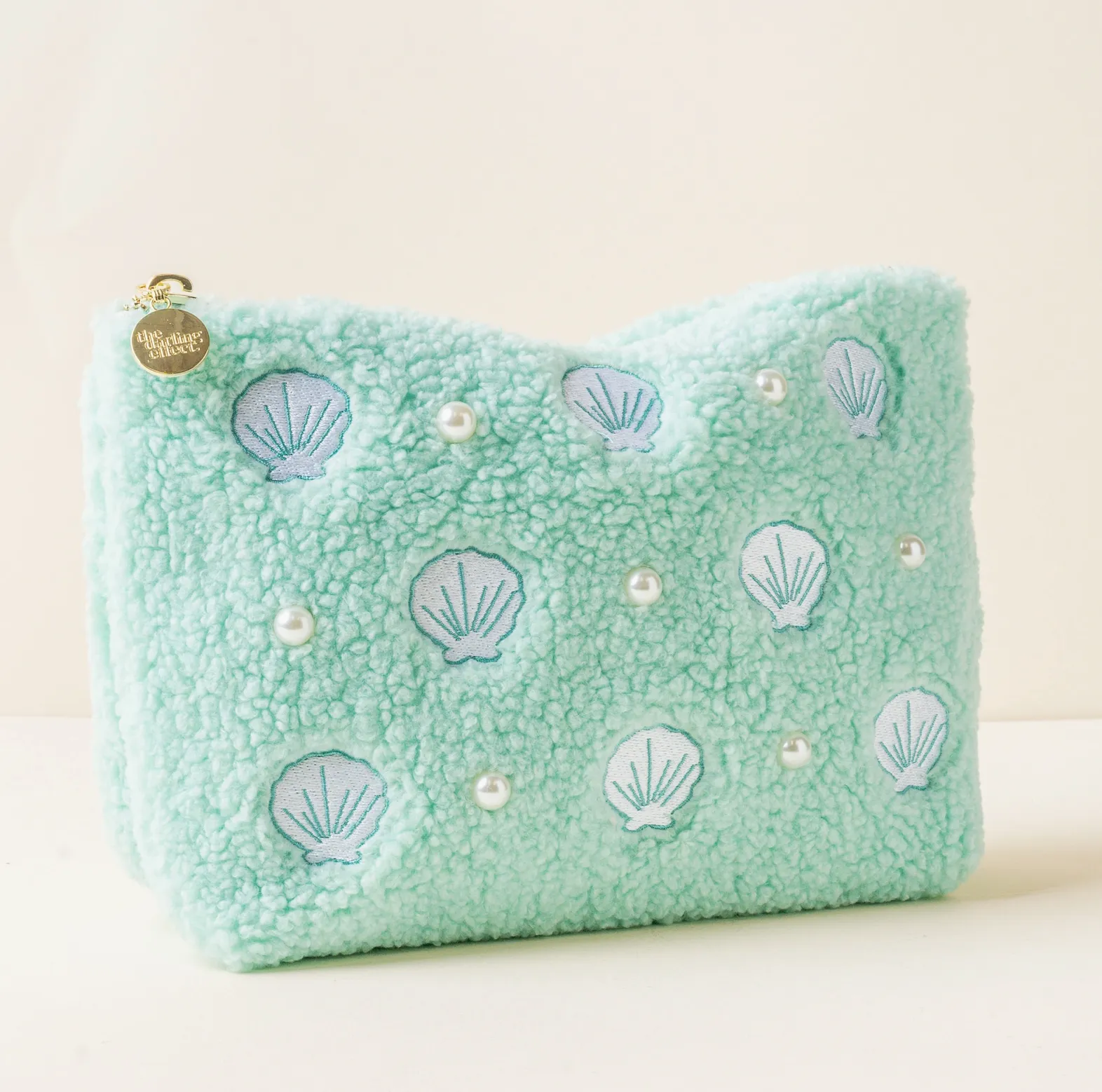 Seashells & Pearls Teddy Pouch