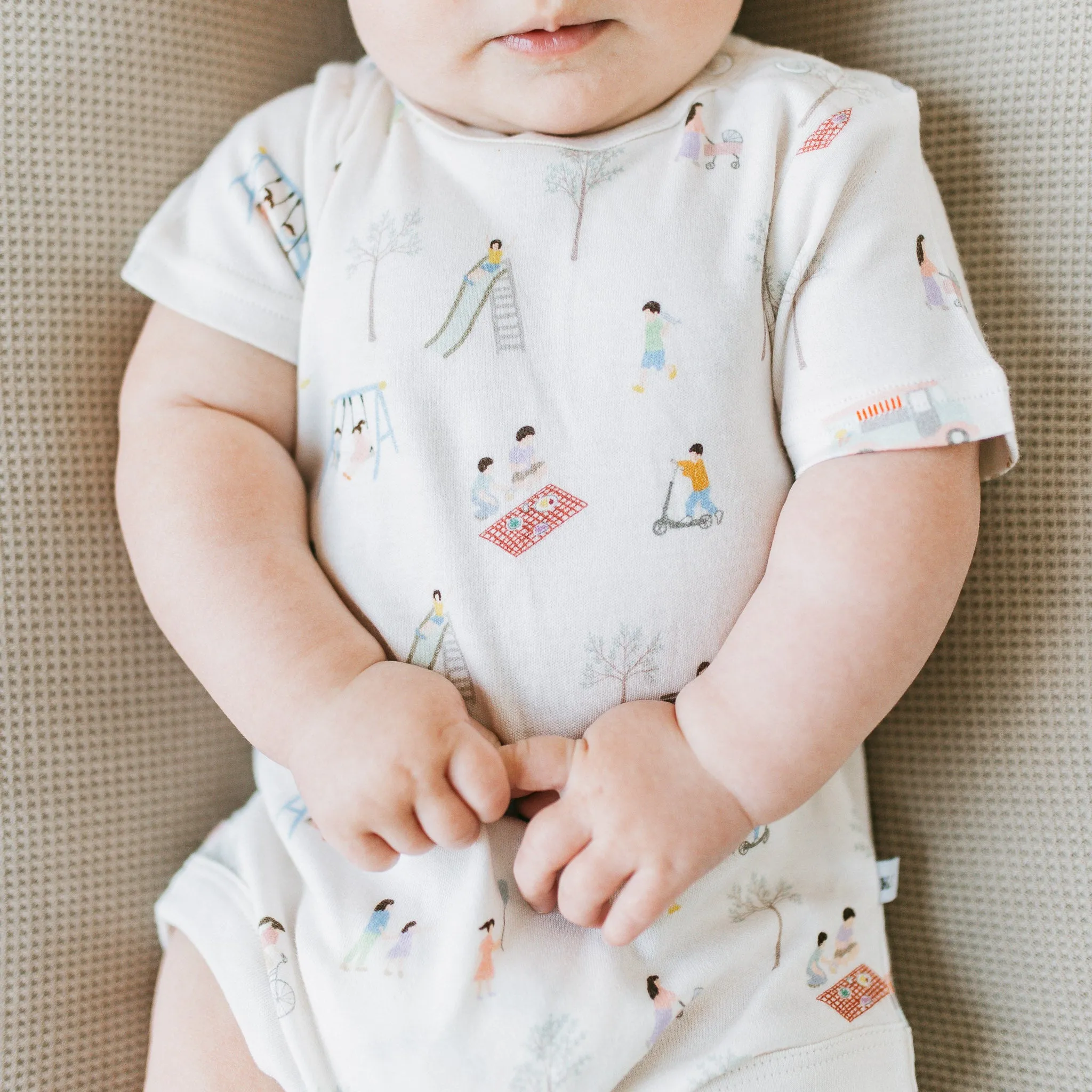 Short Sleeve Bodysuit - In The Park
