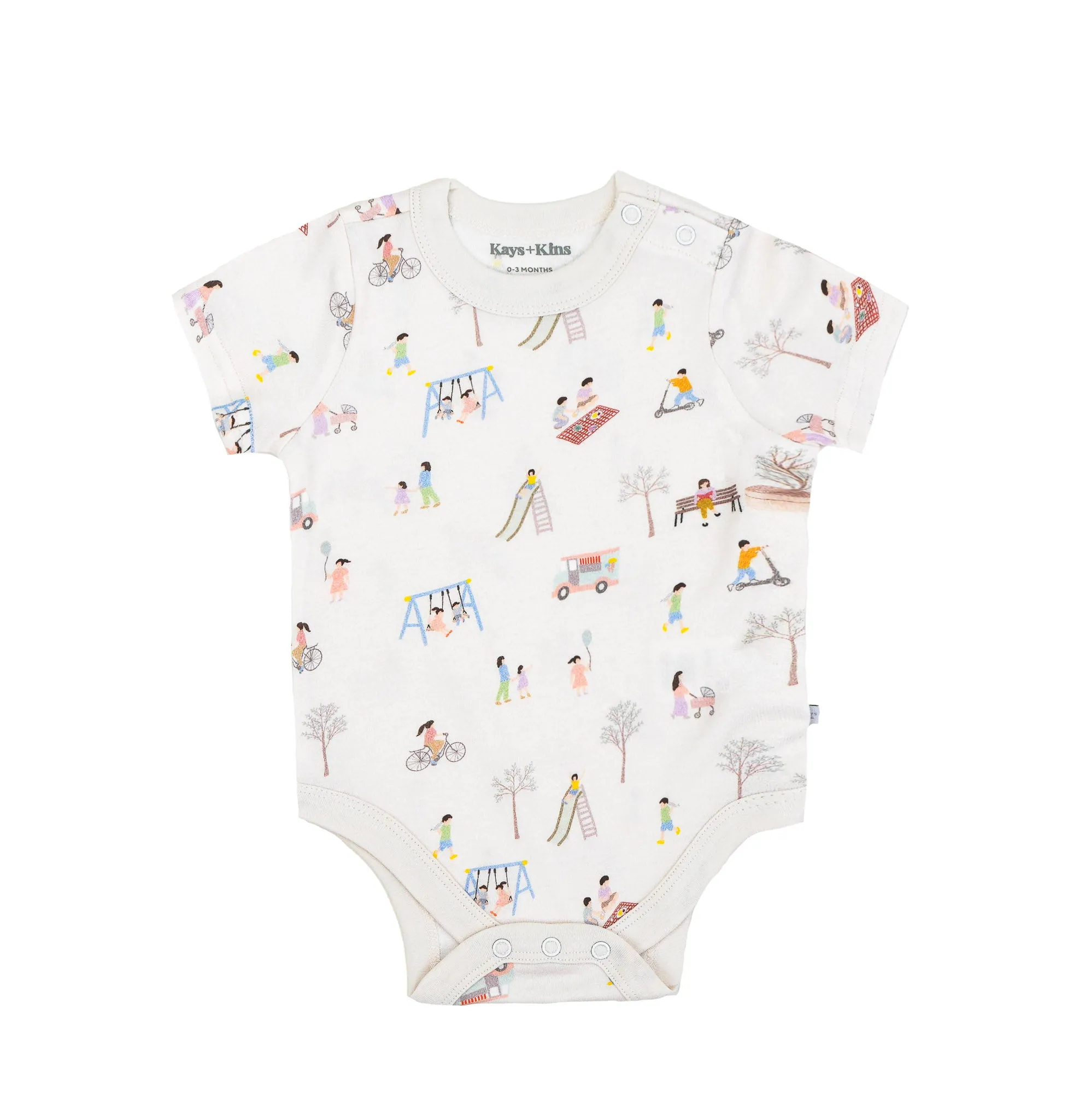 Short Sleeve Bodysuit - In The Park