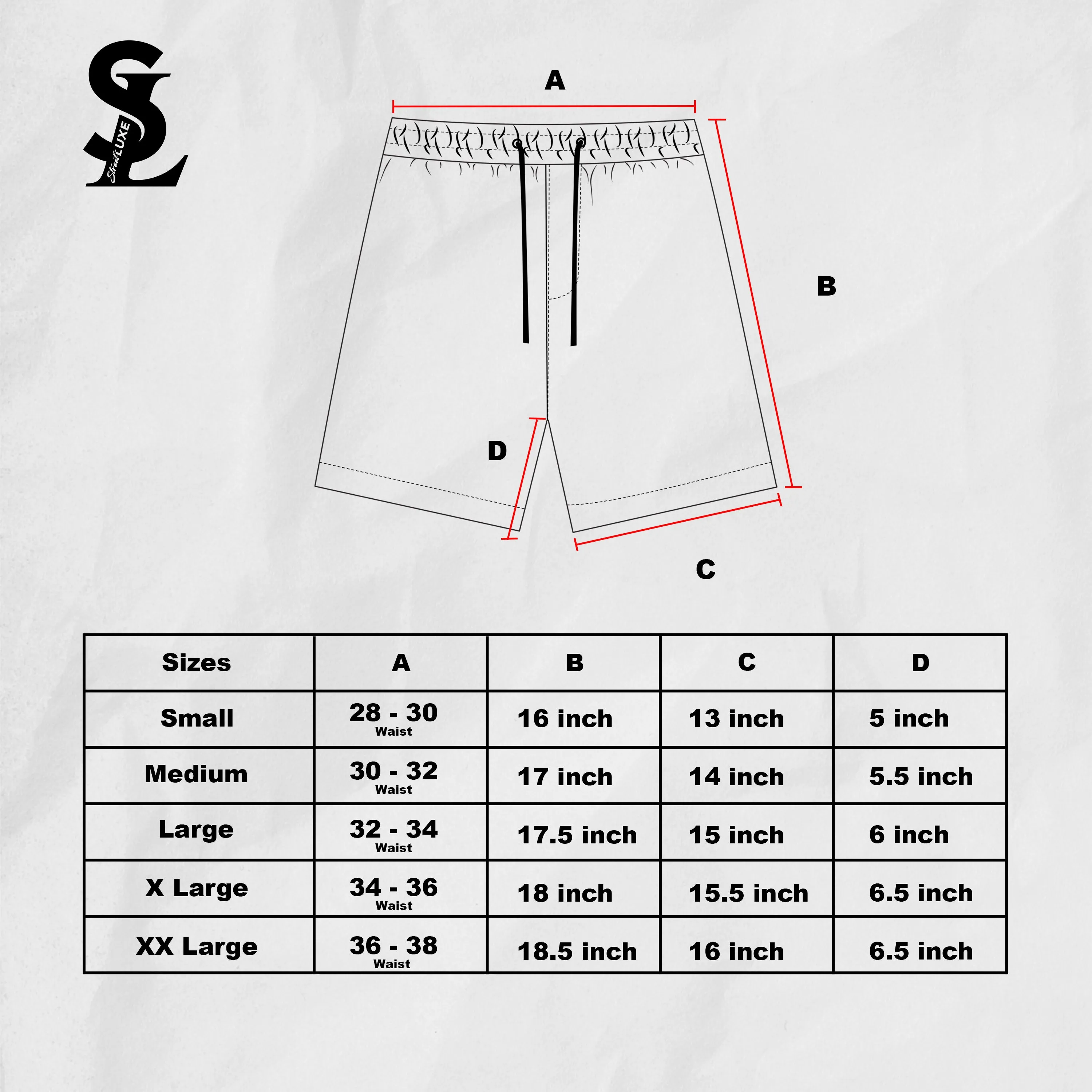 SL Monogram Short - Denim Blue