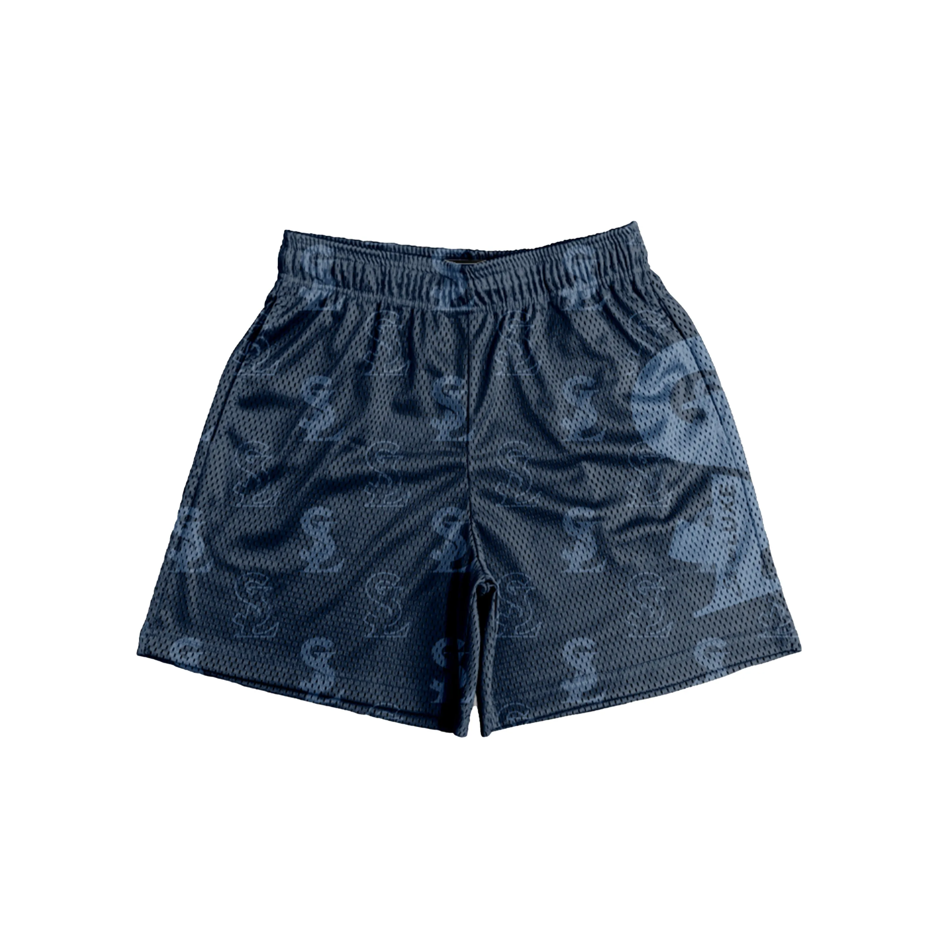 SL Monogram Short - Denim Blue