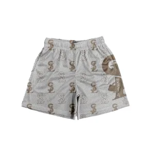 SL Monogram Short - Dirty White