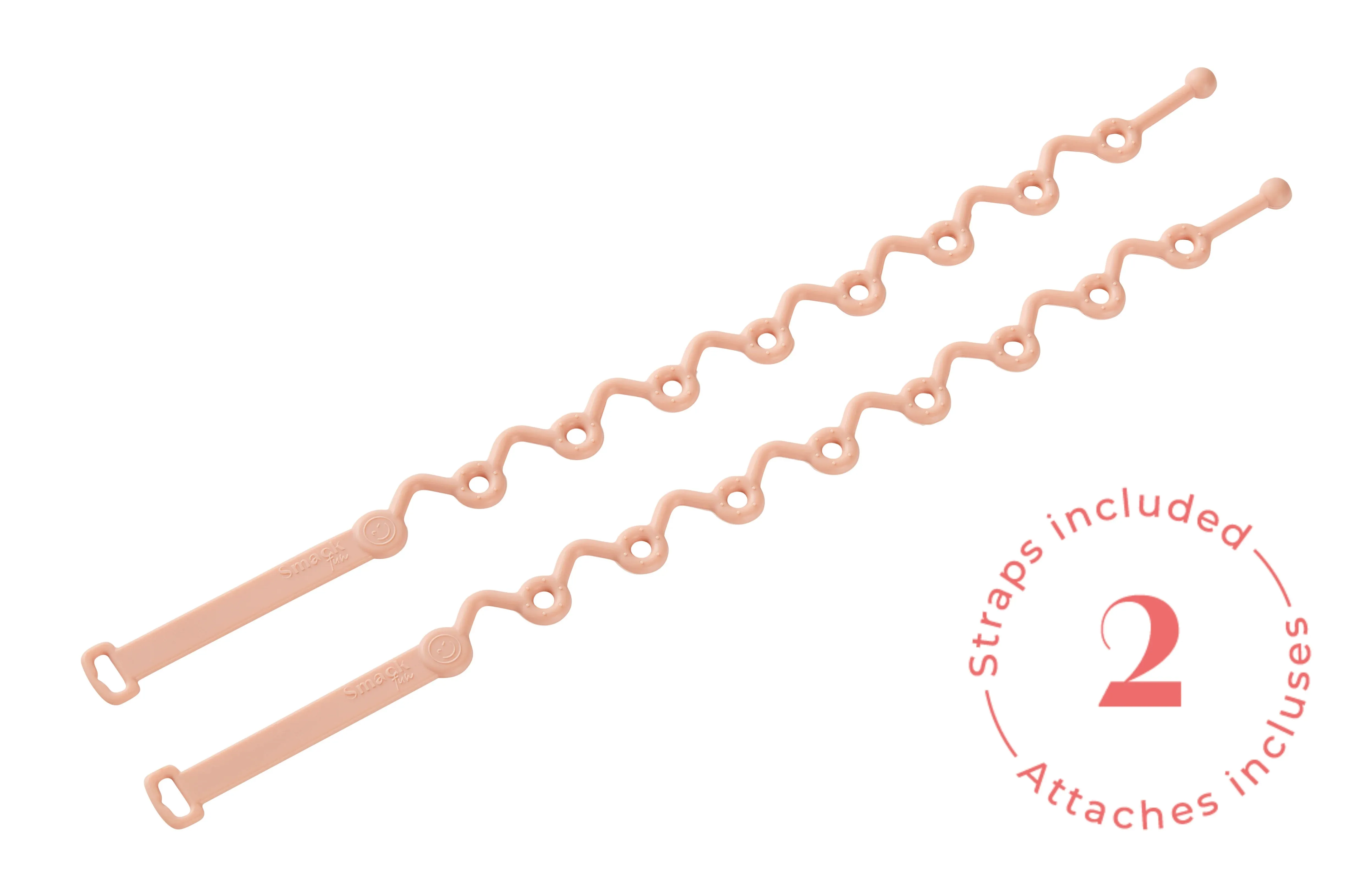 Smack Fun Straps Blush 2pk
