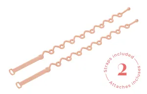 Smack Fun Straps Blush 2pk